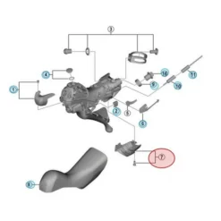 Capot De Manette De Vitesses Et Frein Shimano Dura-Ace ST-R9120