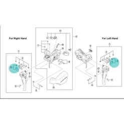 Capot Frontal Shimano Dura Ace ST- 7900