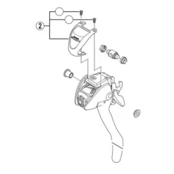 Capot Frontal Shimano Sora ST3400 (Y6LS98030) - X 1