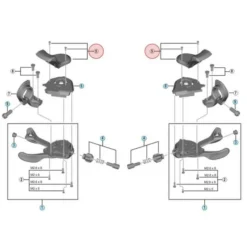 Indicateur De Vitesses Shimano Tiagra SL-4700