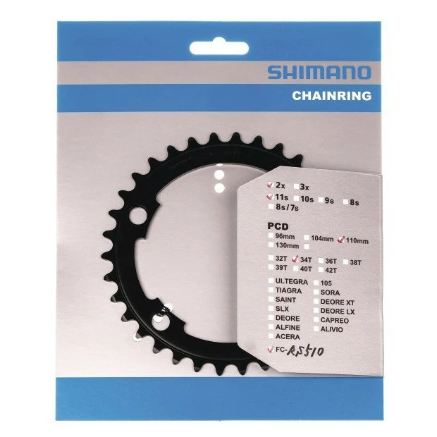 Plateau Intérieur Shimano 105 FC-RS510 - 34 Dents 3 Plateau Intérieur Shimano 105 FC-RS510 - 34 Dents