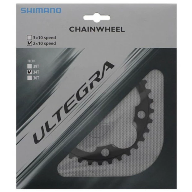 Plateau Intérieur Shimano Ultegra FC-6750 - 34 Dents - Noir 3 Plateau Intérieur Shimano Ultegra FC-6750 - 34 Dents - Noir