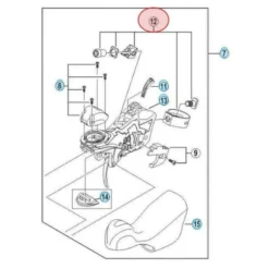 Bague De Fixation Pour Manette Shimano Ultegra ST-6700